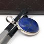 Lapis Lazuli Sterl925 Sterling Silver September Birthstone Natural Gemstone Pendant Default Title