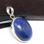 Lapis Lazuli Sterl925 Sterling Silver September Birthstone Natural Gemstone Pendant Default Title