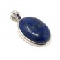 Lapis Lazuli Sterl925 Sterling Silver September Birthstone Natural Gemstone Pendant Default Title
