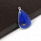 Lapis Lazuli; Gemstone Charm; Lapis Lazuli Jewelry Findings DIY Jewelry 28.5x17.5mm Default Title