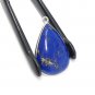 Lapis Lazuli; Gemstone Charm; Lapis Lazuli Jewelry Findings DIY Jewelry 28.5x17.5mm Default Title