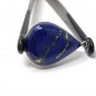 Lapis Lazuli; Gemstone Charm; Lapis Lazuli Jewelry Findings DIY Jewelry 29x19.5X7mm Default Title