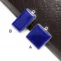 Lapis Lazuli; Gemstone Charm; Lapis LJewelry Findings DIY Jewelry Blue Charm RECTANGLE- 27x14