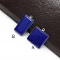 Lapis Lazuli; Gemstone Charm; Lapis LJewelry Findings DIY Jewelry Blue Charm RECTANGLE- 27x14