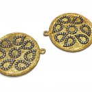 Large Disc Connector; Jewelry FindingsBulk Jewelry Supplies Earring Charms 32xx38mm Default Title