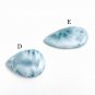 LarNatural Gemstone Wholesale Cabochons Natural Larimar Cabochon for Jewelry Making B - 27 x 18mm