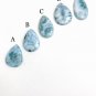 LarNatural Gemstone Wholesale Cabochons Natural Larimar Cabochon for Jewelry Making B - 27 x 18mm