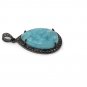Larimar Gemstone Pendant; Sterling SGemstone Jewelry Bohemian Pendant Gifts for Her Default Title