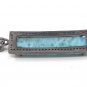 Larimar Pendant; Gemstone Bar PendaPave Diamond Pendant Sterling Silver Pendant DIY Default Title