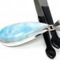 Larimar Pendant; GemSterling Silver Pendant Natural Gemstone Pendant 51.75 x 17.5mm Default Title