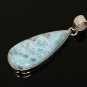 Larimar Pendant; GemsSterling Silver Pendant Natural Gemstone Pendant 53mm x 19.5mm Default Title