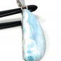 Larimar Pendant; GemstSterling Silver Pendant Natural Gemstone Pendant 57 X 18.75mm Default Title