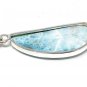 Larimar Pendant; GemstSterling Silver Pendant Natural Gemstone Pendant 57 X 18.75mm Default Title