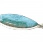 Larimar Pendant; GemstSterling Silver Pendant Natural Gemstone Pendant 66.45 x 21mm Default Title