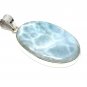 Larimar PendantSterling Silver Bohemian Jewelry Natural Gemstone Pendant 53x28.15mm Default Title