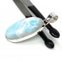 Larimar Pendant; Gemstone PendBohemian Jewelry Natural Gemstone Pendant 47mm X 17mm Default Title