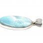 Larimar Pendant; Gemstone PBohemian Jewelry Natural Gemstone Pendant 49.35 X 18.5mm Default Title