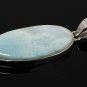 Larimar Pendant; Gemstone PBohemian Jewelry Natural Gemstone Pendant 49.35 X 18.5mm Default Title