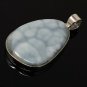 Larimar Pendant; Gemstone PendBohemian Jewelry Natural Gemstone Pendant 54.5x28.6mm Default Title