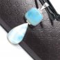 LarimarSterling Silver Pendant Wholesale DIY Jewelry Making Supplies 73mm X 22.25mm Default Title