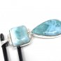Larimar Pendant; NatWholesale DIY Jewelry Making Supplies Gifts for Her 65mm X 19mm Default Title