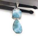 Larimar Pendant; NaBohemian Jewelry Wholesale Jewelry Making Supplies Gifts for Her Default Title