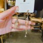 Leaf Full Of Rhinestones Ear Hook Earrings For Women Girls Golden