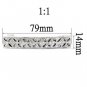 LO1428 - Rhodium White Metal Tiaras & Hair Clip with Top Grade Crystal in Clear Default Title