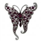 LO2396 - Imitation Rhodium White Metal Brooches with Top Grade Crystal in Multi Color Default Title