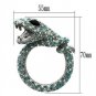 LO2401 - Imitation Rhodium White Metal Brooches with Top Grade Crystal in Multi Color Default Title
