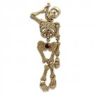 LO2409 - Gold White Metal Brooches with Top Grade Crystal in Multi Color Default Title