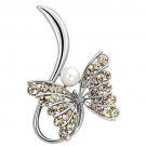 LO2765 - Imitation Rhodium White Metal Brooches with Synthetic Pearl in White Default Title