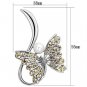 LO2765 - Imitation Rhodium White Metal Brooches with Synthetic Pearl in White Default Title