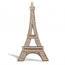LO2785 - Flash Rose Gold White Metal Brooches with Top Grade Crystal in Clear Default Title