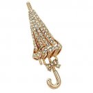 LO2796 - Flash Rose Gold White Metal Brooches with Top Grade Crystal in Clear Default Title