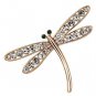 LO2826 - Flash Rose Gold White Metal Brooches with Top Grade Crystal in Clear Default Title