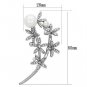 LO2833 - Imitation Rhodium White Metal Brooches with Synthetic Pearl in White Default Title