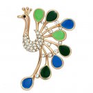LO2881 - Flash Rose Gold White Metal Brooches with Top Grade Crystal in Clear Default Title