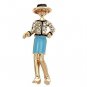 LO2885 - Flash Rose Gold White Metal Brooches with Top Grade Crystal in Clear Default Title