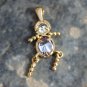 LOA1381 - Gold Plating Brass Pendant with AAA CZ in Light Amethyst Default Title
