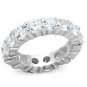 LOAS932 - Silver 925 Sterling Silver Ring with AAA Grade CZ in Clear