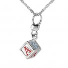 LOS424 - Silver 925 Sterling Silver Chain Pendant with No Stone