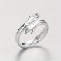 Love Hug Hands Open Ring Jewellery For Women Men Gold