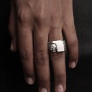 Men's Plus Size Skull Ring Adjustable opening