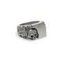 Men's Plus Size Skull Ring Adjustable opening