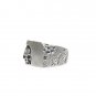 Men's Plus Size Skull Ring Adjustable opening