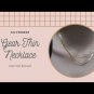 Minimalism Gear Thin 925 Sterling Silver Chain Necklace