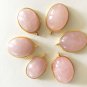 Morganite ; Morganite Charms; Gemstone ChJewelry Supplies Jewelry Making 1 Pc B) 20x13mm- 20x14mm