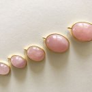 Morganite ; Morganite Charms; Gemstone ChJewelry Supplies Jewelry Making 1 Pc D) 25x16mm- 26x17mm