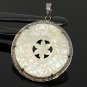 Mother Natural Gemstone Pendant Nacre Pendant Sterling Silver Jewelry Gifts for Her Default Title